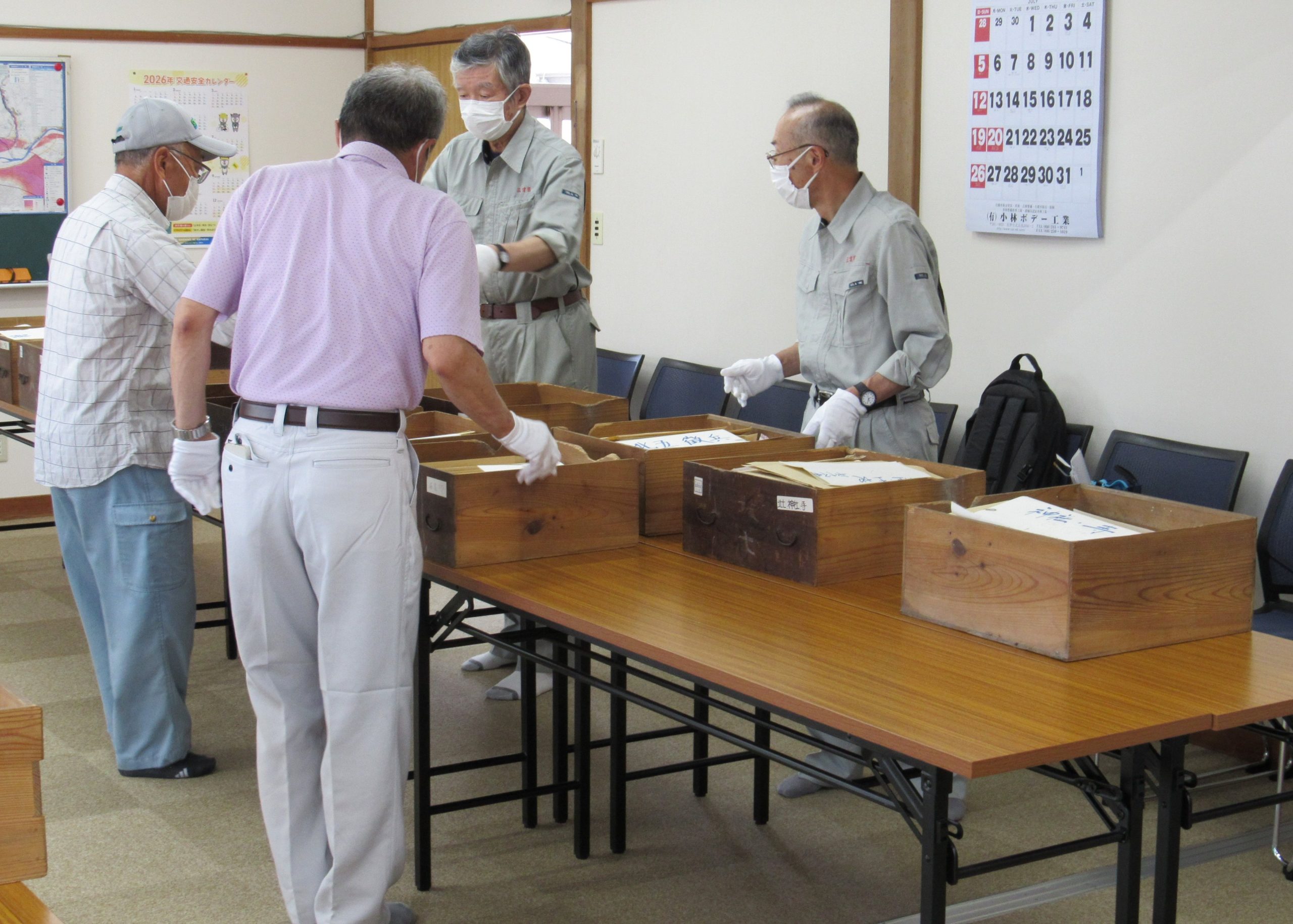 古文書虫干し ’26